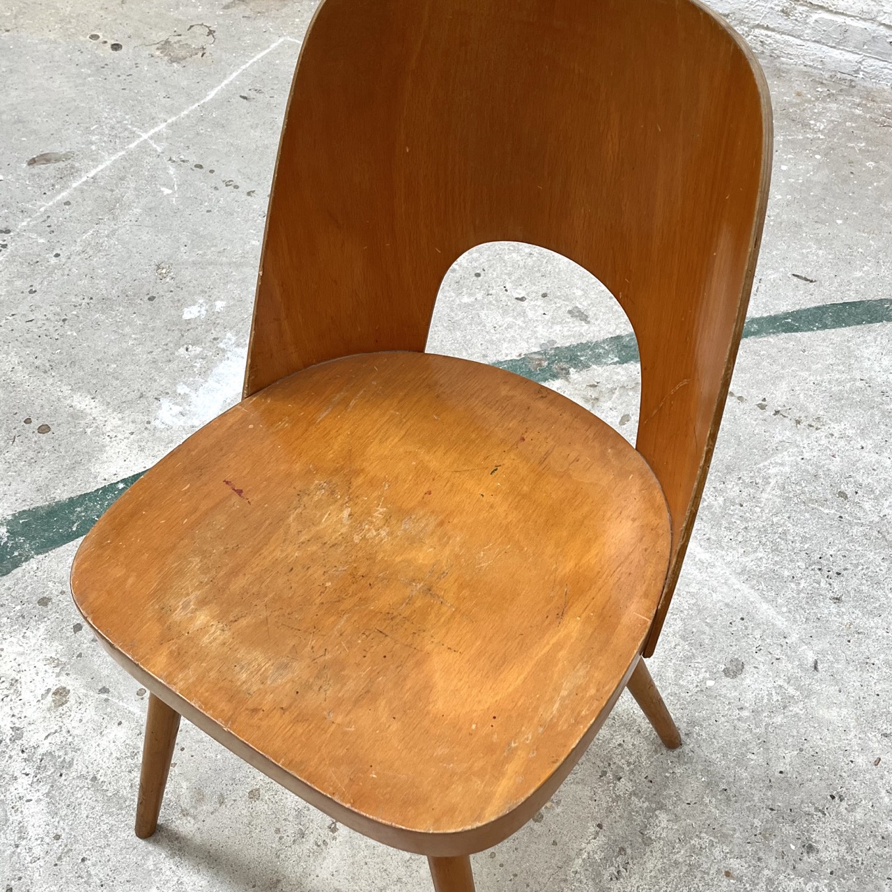 A vintage chair model 